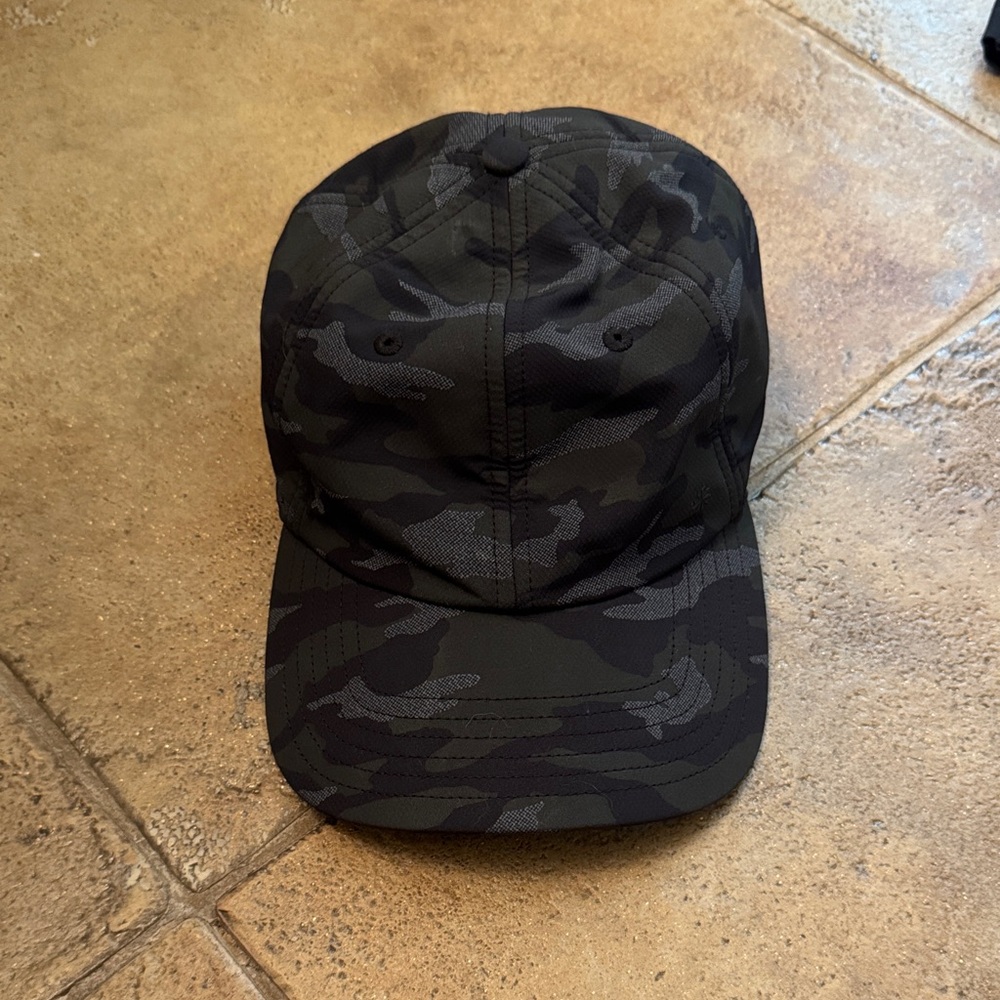 ATHLETA Camo Workout Baseball Hat OS